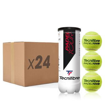 PADEL TOUR: Karton mit 24 Dosen à 3 Bällen